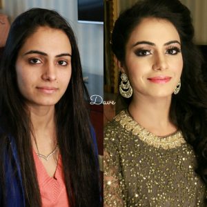 Party makeup artist at kapashera
