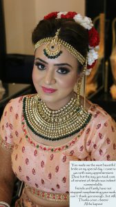 Dwy bridal makeup
